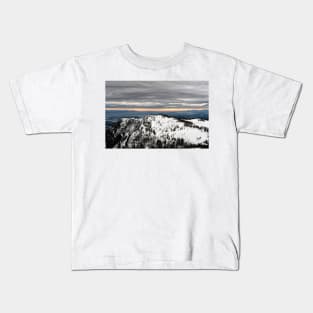 View from Mt Washington Kids T-Shirt